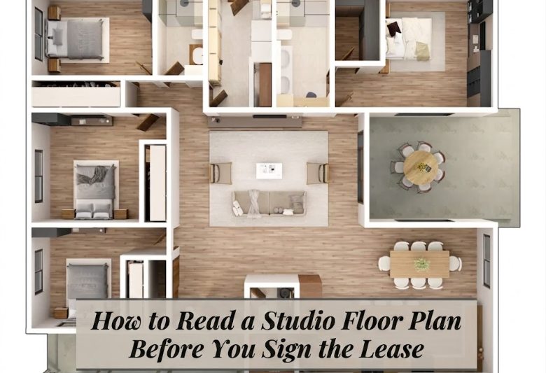 How to Read a Studio Floor Plan Before You Sign the Lease