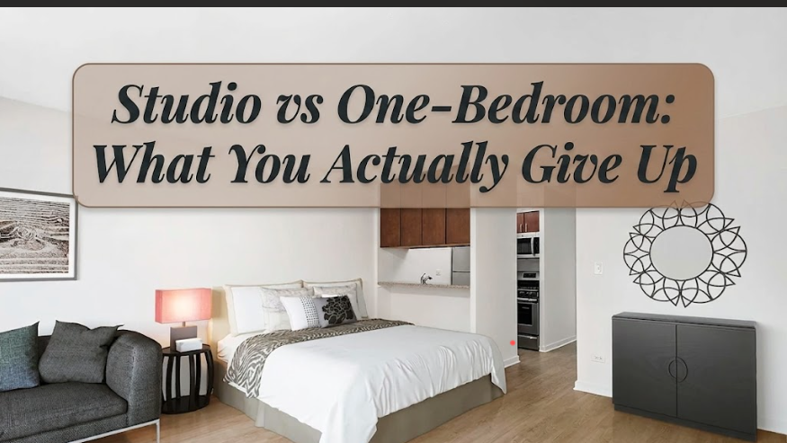 Studio vs One-Bedroom: What You Actually Give Up