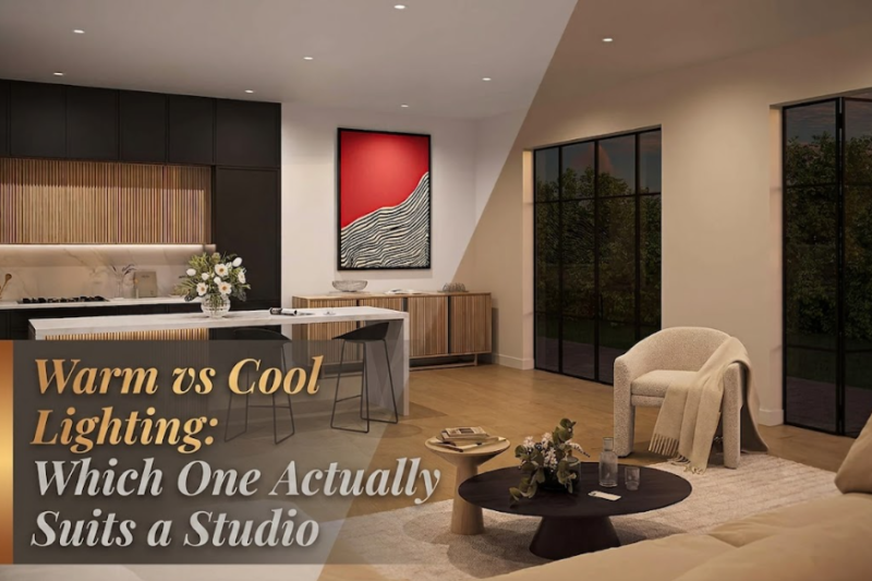 Warm vs Cool Lighting: Which One Actually Suits a Studio