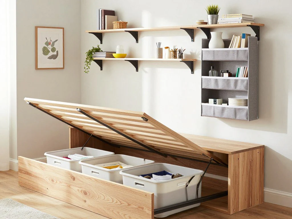 What Actually Fits in Studio Storage