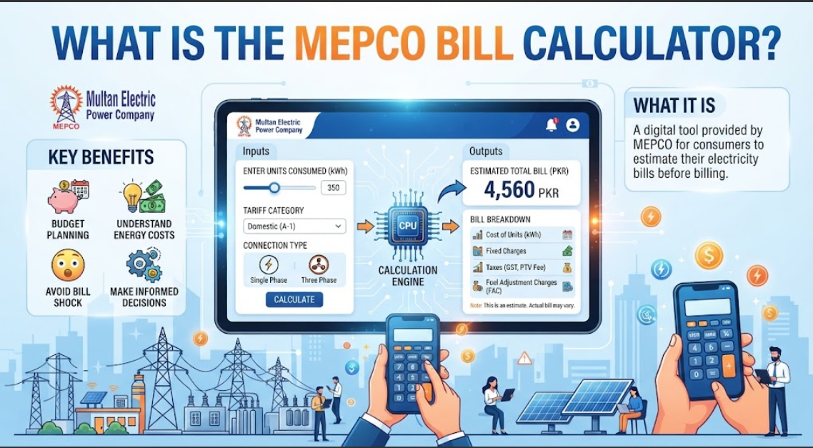 What Is the MEPCO Bill Calculator?